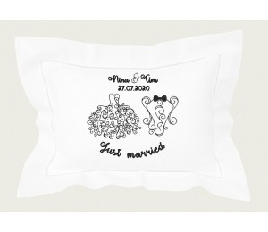 Stickdatei - Brautkleid